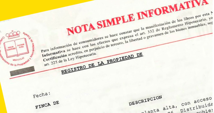 nota simple